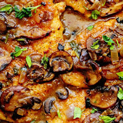 Healthy Versions of Google's Top 5 Recipe Searches of 2016 - Chicken Marsala